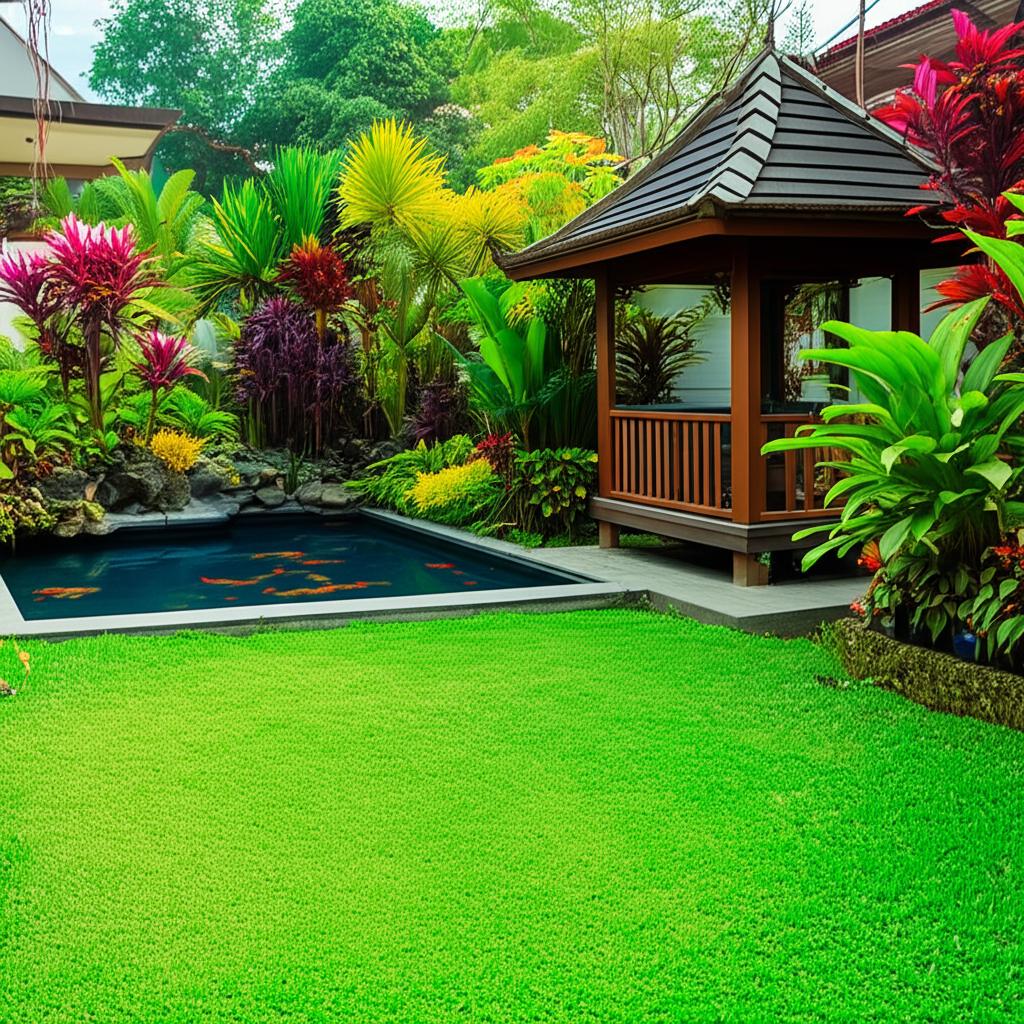 Tukang Taman Subang | Melayani Pembuatan Kolam Ikan & Saung Gazebo