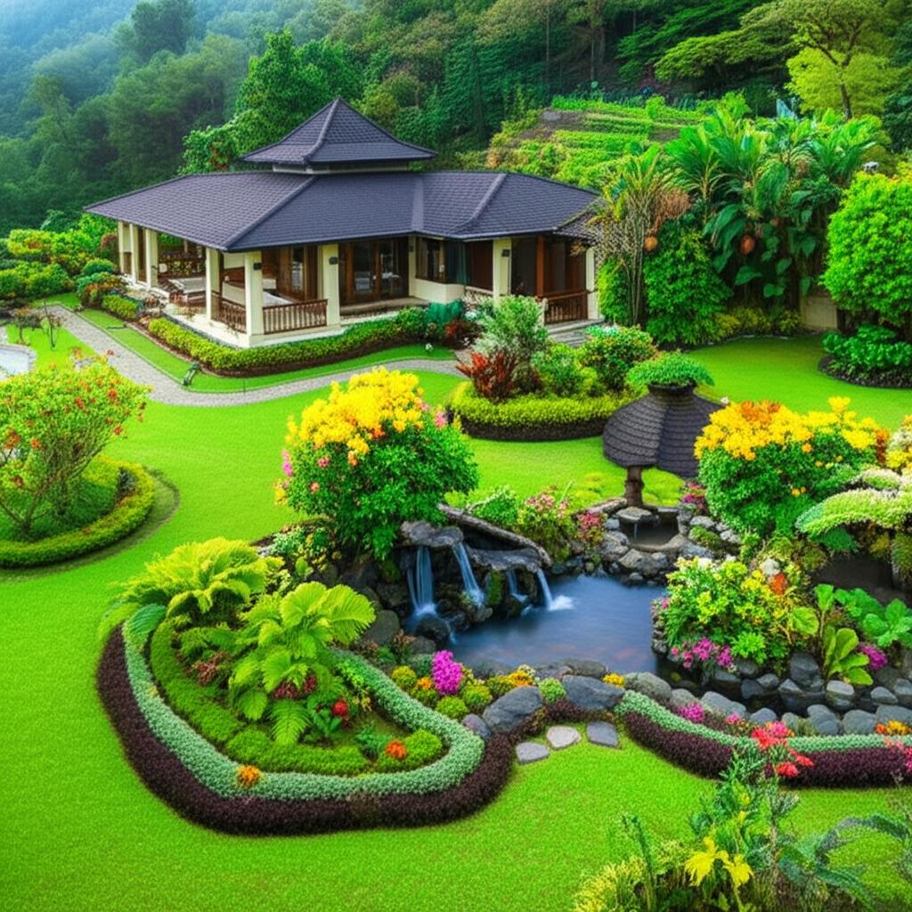 Tukang Taman Villa di Cianjur Puncak | Siap Dipanggil 24 Jam